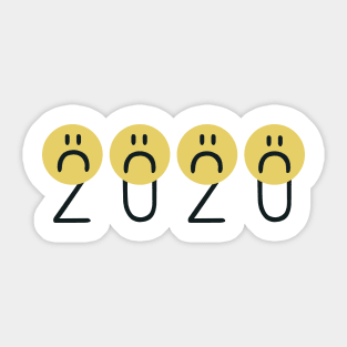 Sad 2020 Sticker